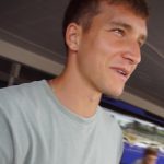 Bogdan Bogdanović na aerodromu "Nikola Tesla"