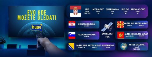 gde nas možete gledati?