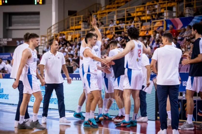 mladi košarkaši Srbije pobedili Francusku na EP