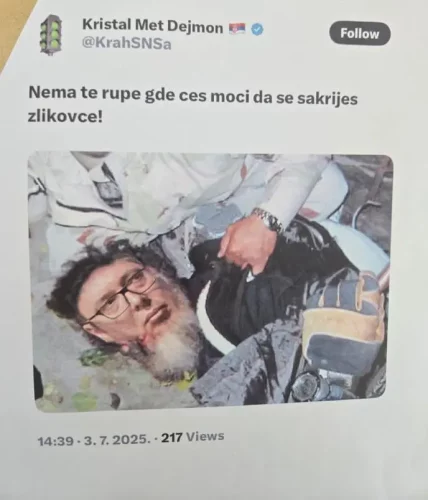 Foto: Tviter printscreen