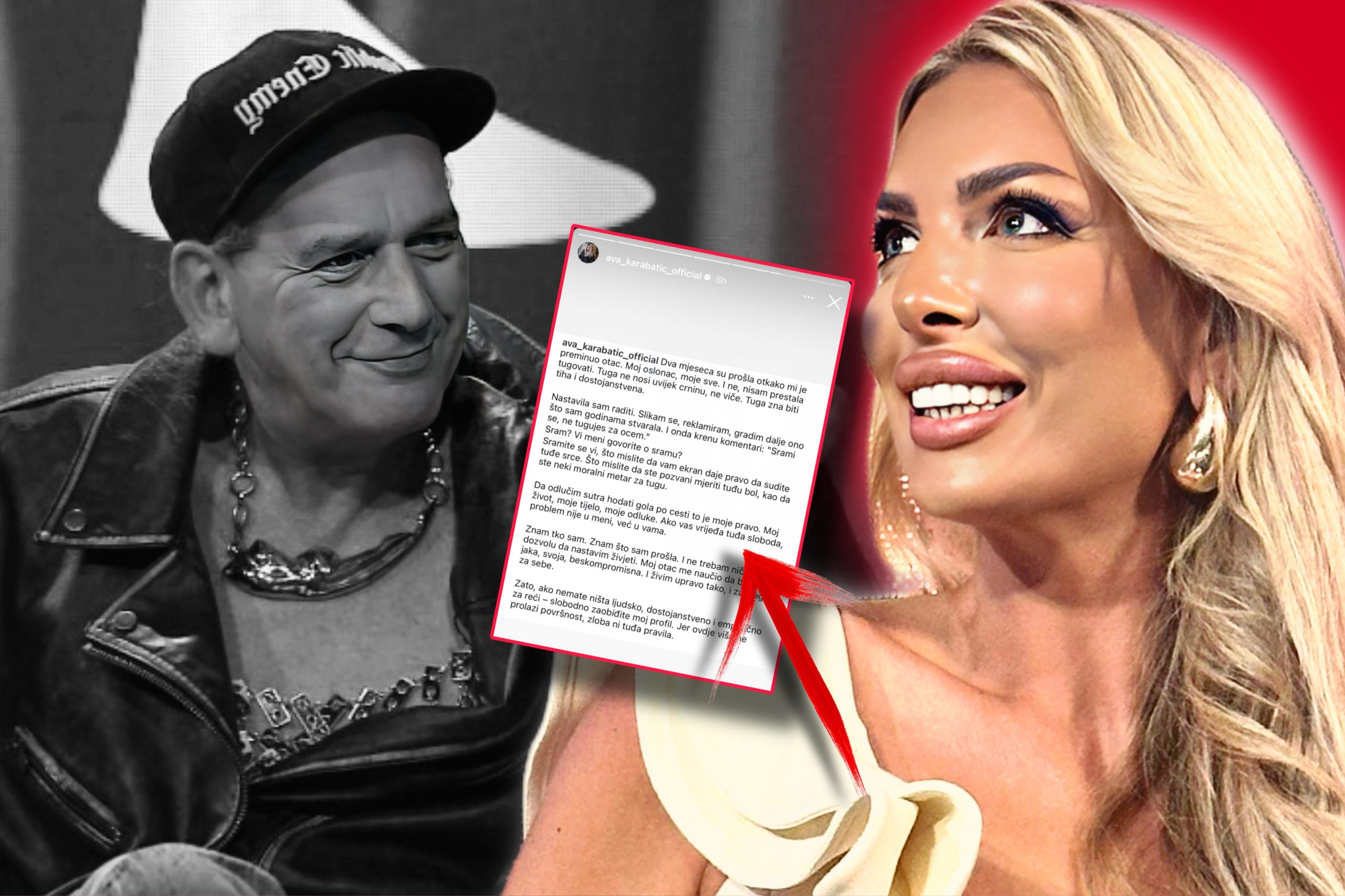 Foto: Hype TV/ShowBLIZ/Instagram printscreen/Ava Karabatić, Ivica Karabatić