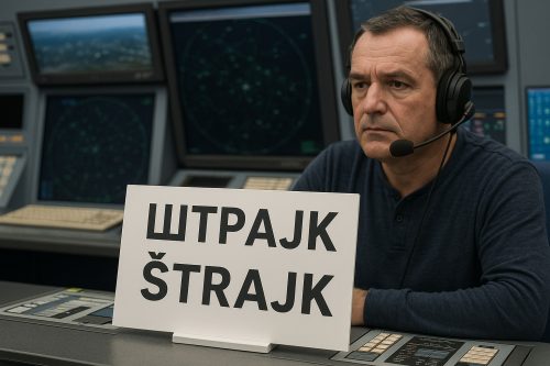 Foto: Hype TV/Ilustracija/Štrajk avio kontrolora