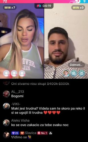 Foto: TIKTOK printscreen/ Marijana Zonjić