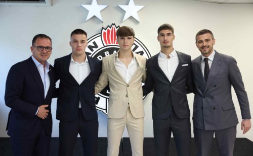 Partizan produžio ugovore sa perspektivnim triom