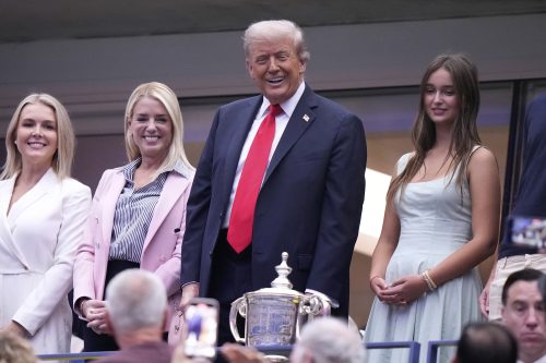 Donald Tramp izviždan na US openu