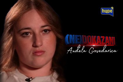 Foto: Hype TV/Nedokazani/Anđela Govedarica