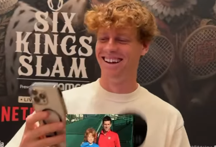 Novak Đoković Janik Siner stara slika