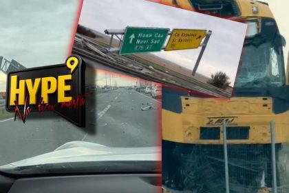 Foto: Hype TV/Udes Novi Sad - Beograd