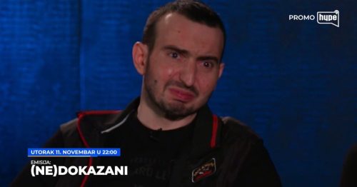 Foto: Hype TV/Nedokazani/ Ilija Jovanović