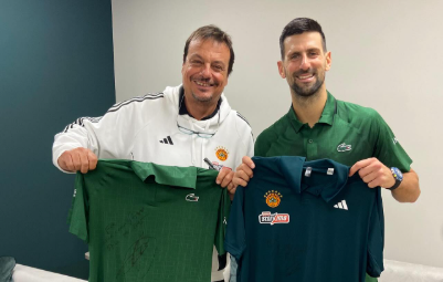 Novak Đoković i Ergin Ataman